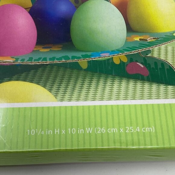 Wilton Fuzzy Bunny Egg Treat Stand 16 colored Eggs Mini Cupcakes Treats - Picture 6 of 6